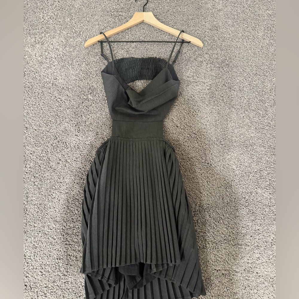 Grey fashion nova dress